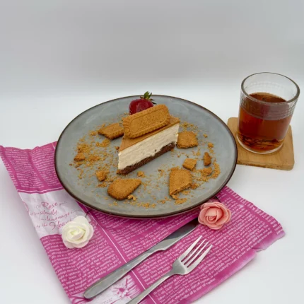 دسر-چیزکیک لوتوس