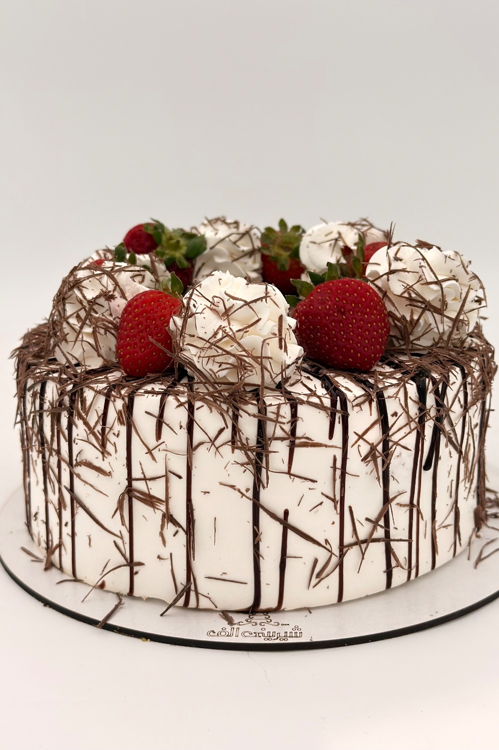 IMG_4487 کیک توتفرنگی و شکلات